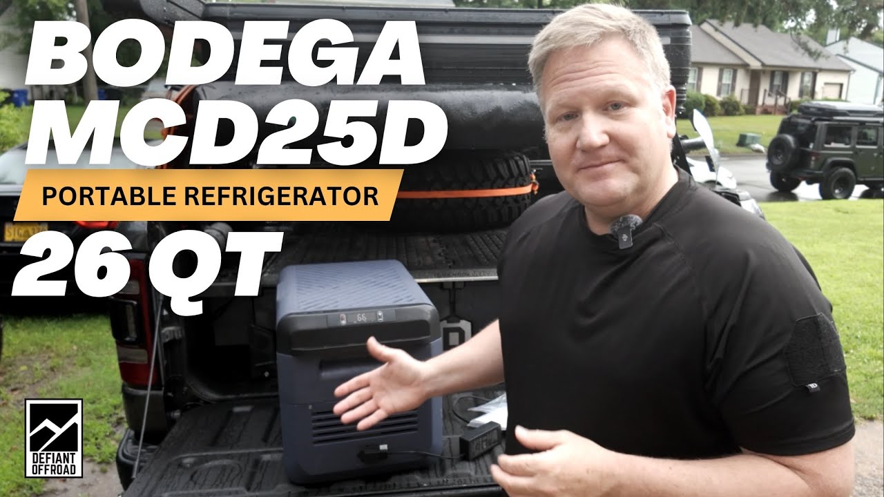 Bodega MCD25D 26qt Portable Fridge: A Small But Fierce Refrigerator for Camping or Overlanding!