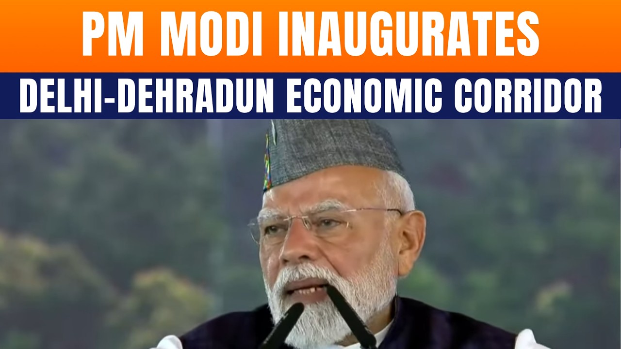 PM Modi LIVE: PM Modi Inaugurates Delhi&ndash;Dehradun Economic Corridor, Travel Time Slashed To 2.5 Hours