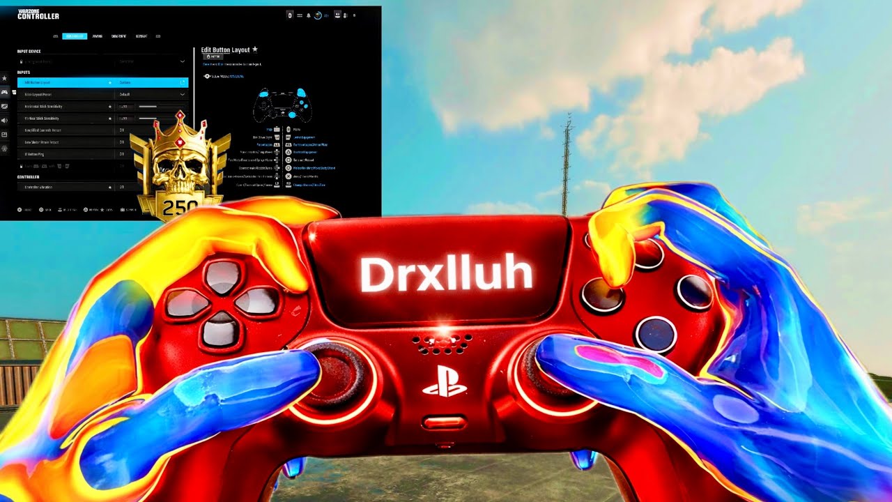 Drxlluh Updated Controller Settings For PS5/PC/XBOX/PS4 🤩😍