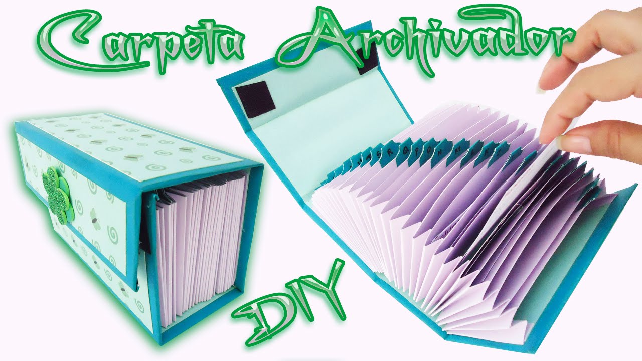 Carpeta Archivadora Scrapbook   carft   Diy / Folder o Caja archivador