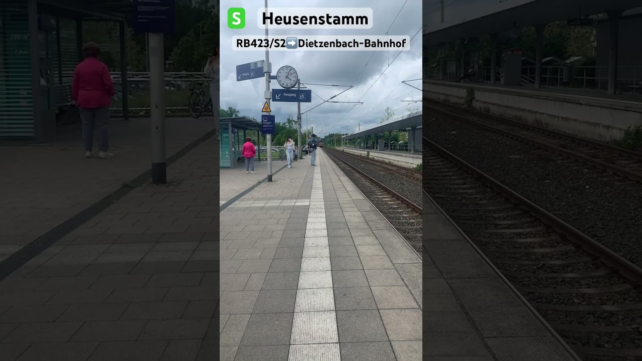 S Heusenstamm RB423/S2➡️Dietzenbach-Bahnhof