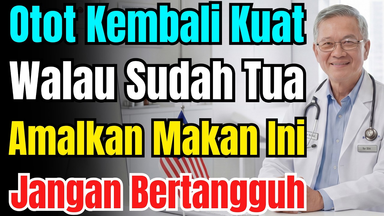 Lupakan Telur! Protein Sayur Ini Bina Otot & Cegah Sarcopenia Untuk Warga Emas 60 Ke Atas
