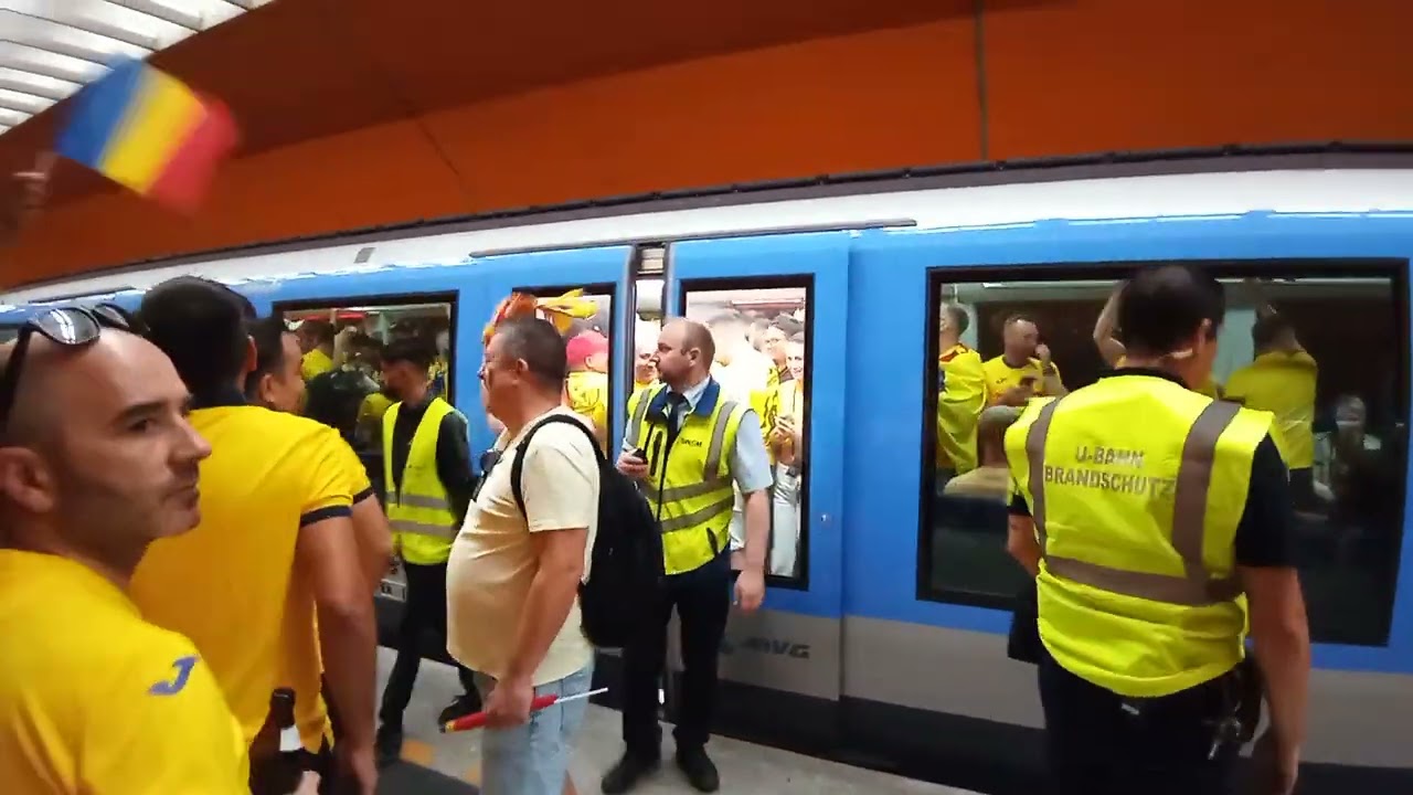 Fußball-EM Super Stimmung vor Rumänien - Niederlande in München