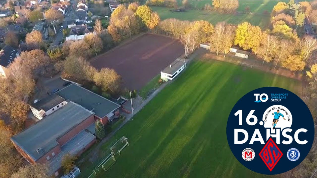 Sportanlage L&uuml;ssum - Spielort des 16. DAHSC &Uuml;32 2022