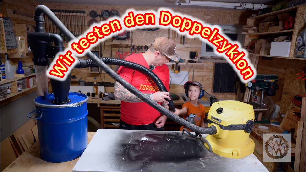 Wir testen den Doppel-Zyklon
