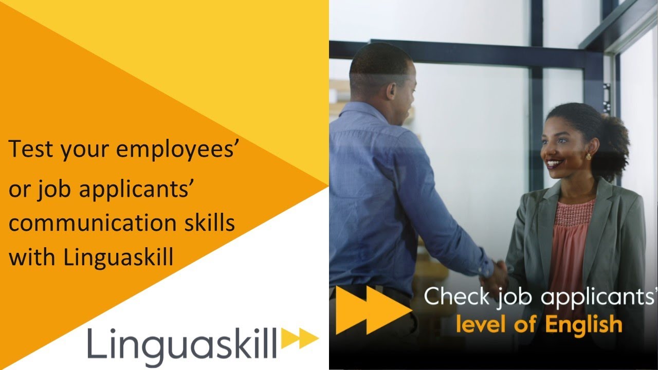 Test your employees’ or job applicants’ communication skills with Linguaskill