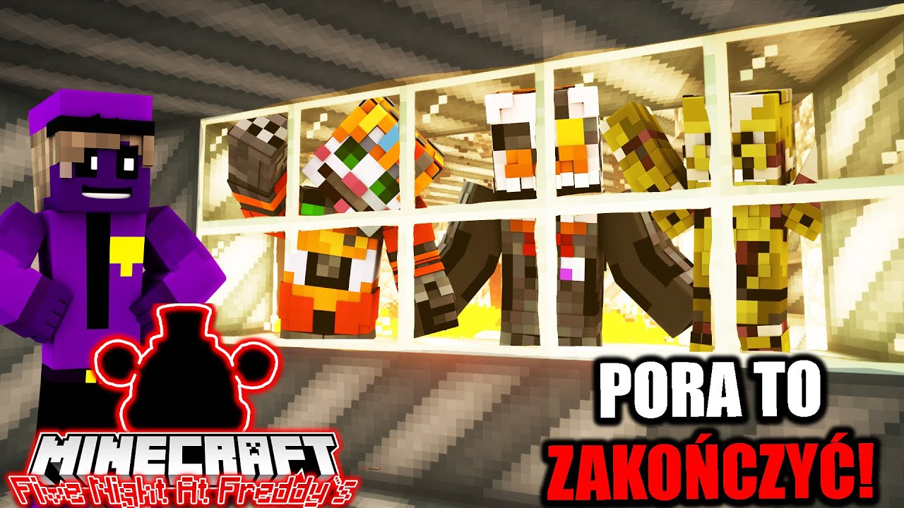 Minecraft Five Nights At Freddy - #6 Pora zakończyć ten horror *ostatni odcinek*