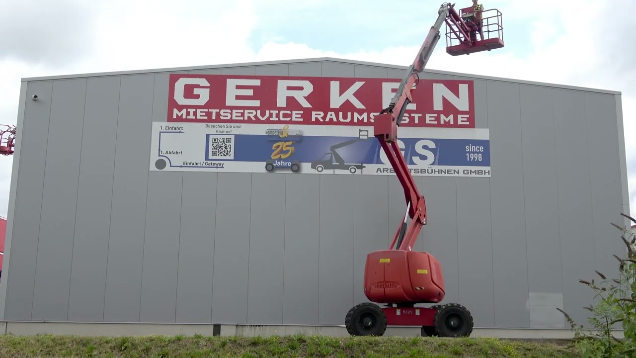 5329 Haulotte HA18SPX Gelenkteleskop Arbeitsbühne Articulated Boom Lift