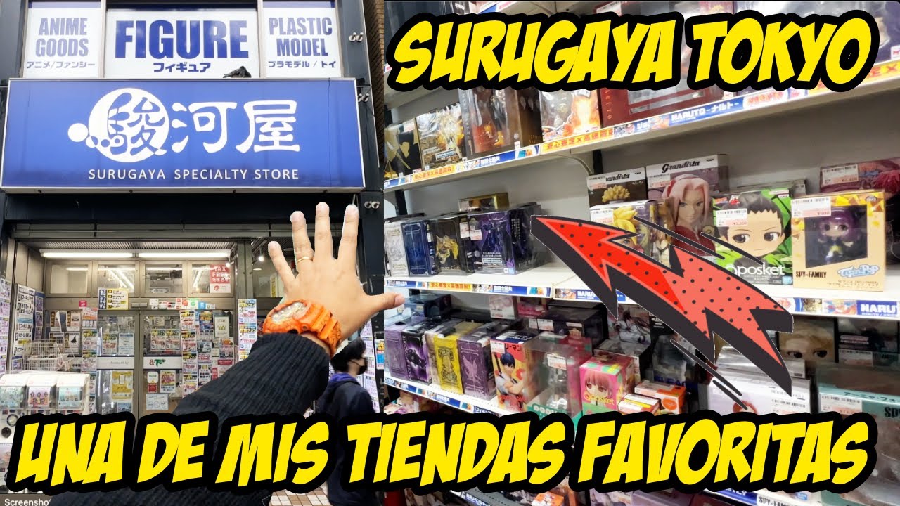 🎌🎉SURUGAYA AKIHABARA UNA DE MIS TIENDAS FAVORITAS FIGURAS ANIME EN TOKYO JAPAN GEEK