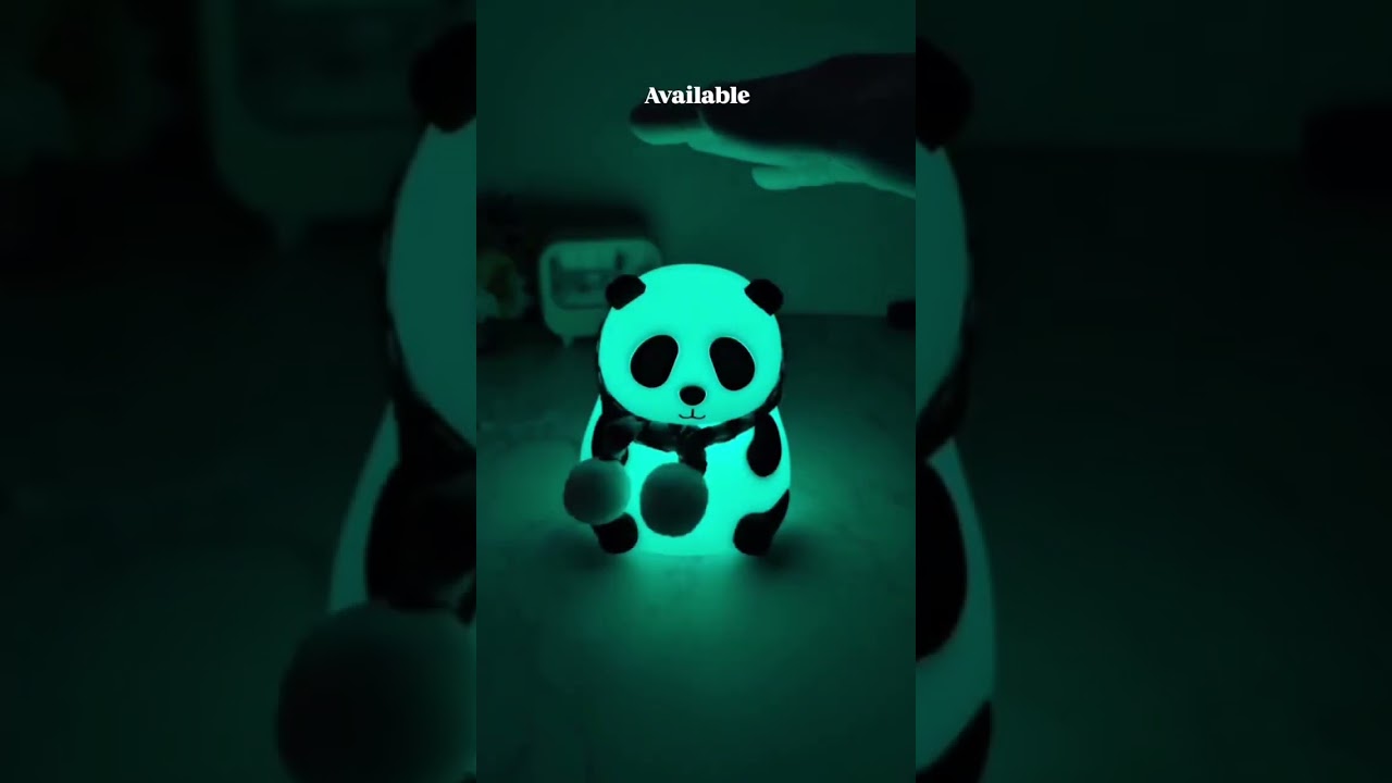 Panda Night Lamp- 7 colour changing Lights.