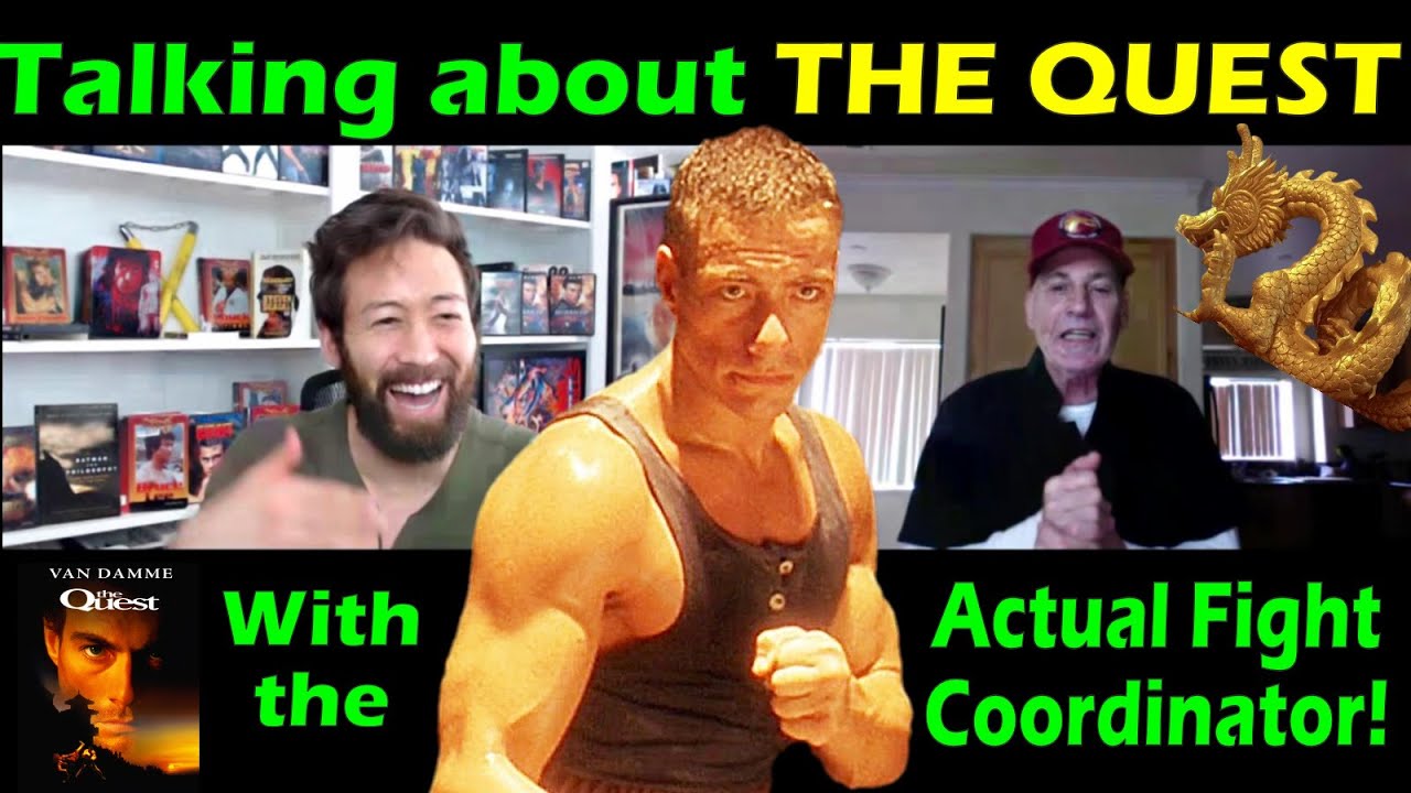 Who would Really win THE QUEST and other fun Insights into the Van Damme classic with Steven Lambert