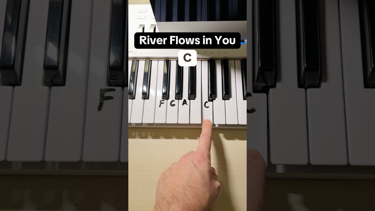River Flows in You - Yiruma ❤️ Simple Tutorial 