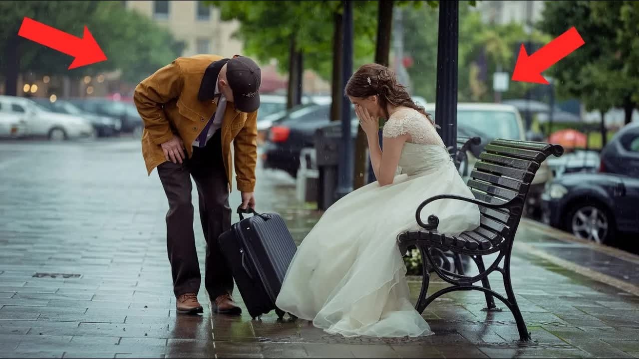 Dieser Mechaniker nahm eine weinende abgewiesene Braut an der Bushaltestelle auf und dann tat er