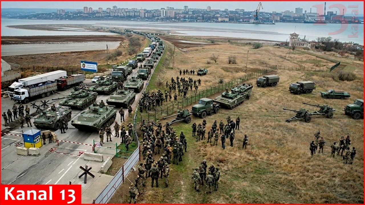 Крым в условиях частичной блокады: Вооруженные силы Украины взяли под контроль дорогу на Чонгар.
