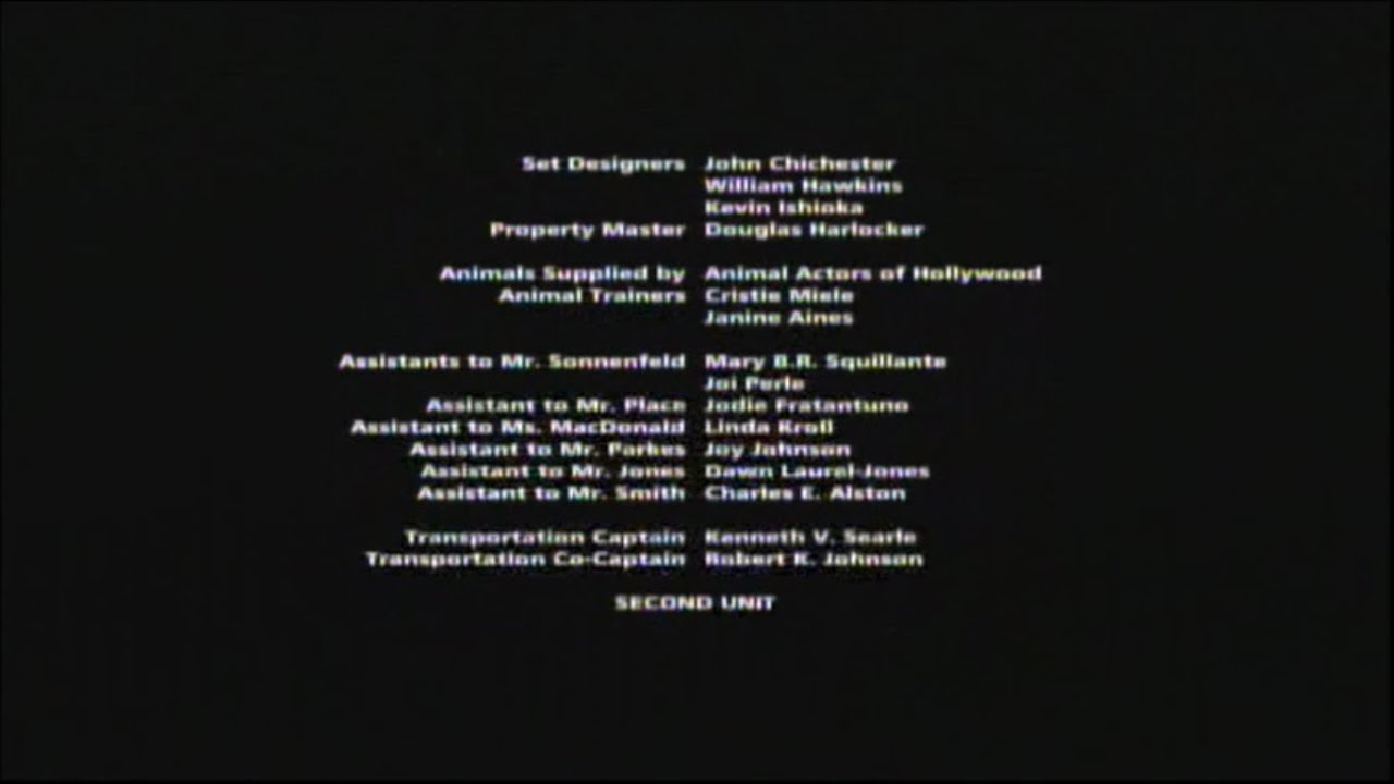 Men In Black 2 (2002) End Credits (TBS 2023)
