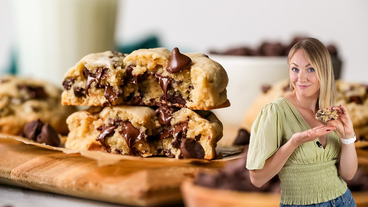 Самое большое и толстое печенье с шоколадной крошкой вашей мечты