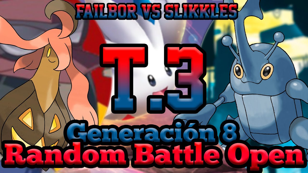 TORNEOS FAIL | Gen.8 Random Battle Open | Failbor VS FanOfRibbons