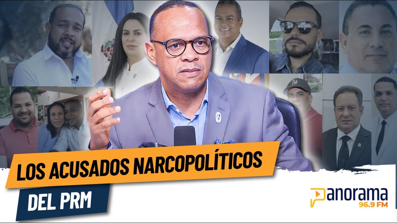 Alfredo de la Cruz presenta todos los acusados de narcopolíticos del PRM; crítica Cámara de Cuentas
