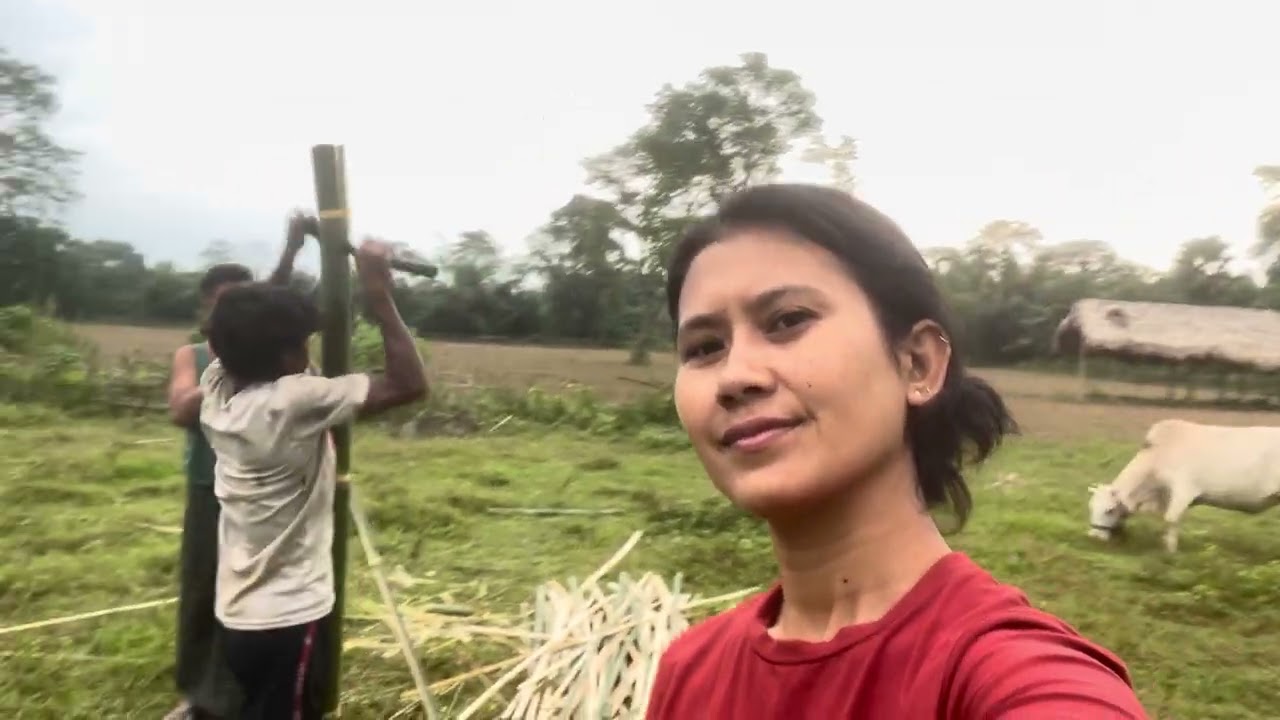 Village Life || Simple Life || Bamboo Work || Jara Sikhet 