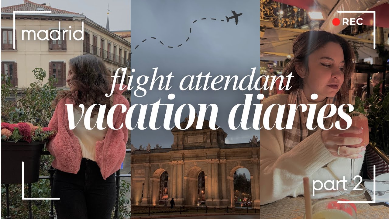 MADRID🇪🇸| flying 1st class, airbnb, cafes, museums, parks, shopping, banana bread