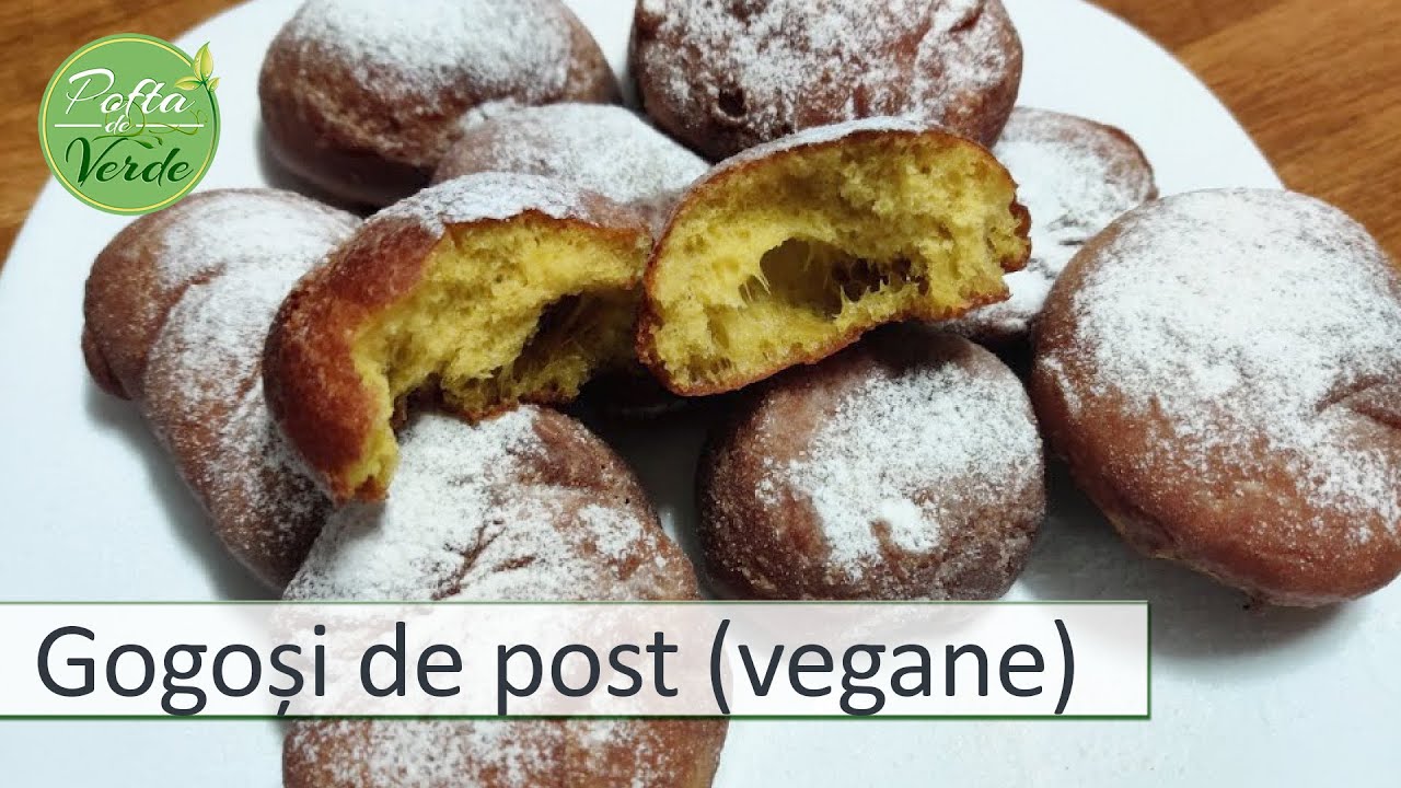 Gogoși de post (vegane)