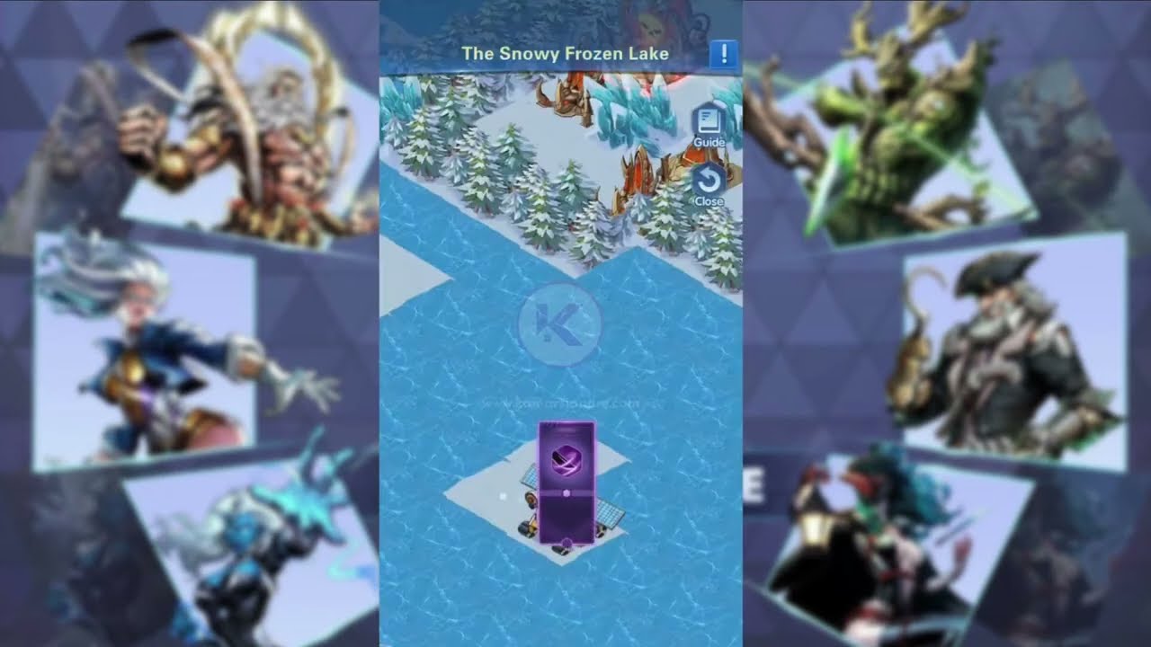 [Epic heroes save animal]Space discovery the snowy ice frozen lake player guide