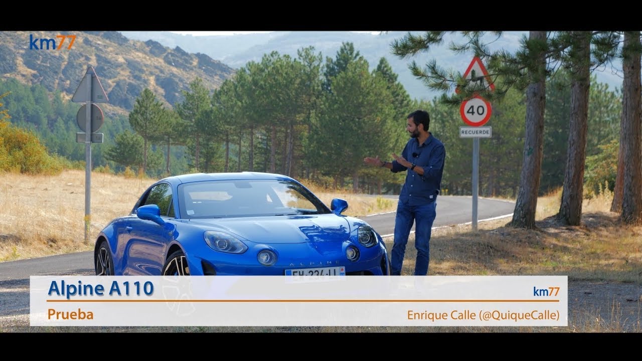 Alpine A110 2018 - Prueba (test) | km77.com