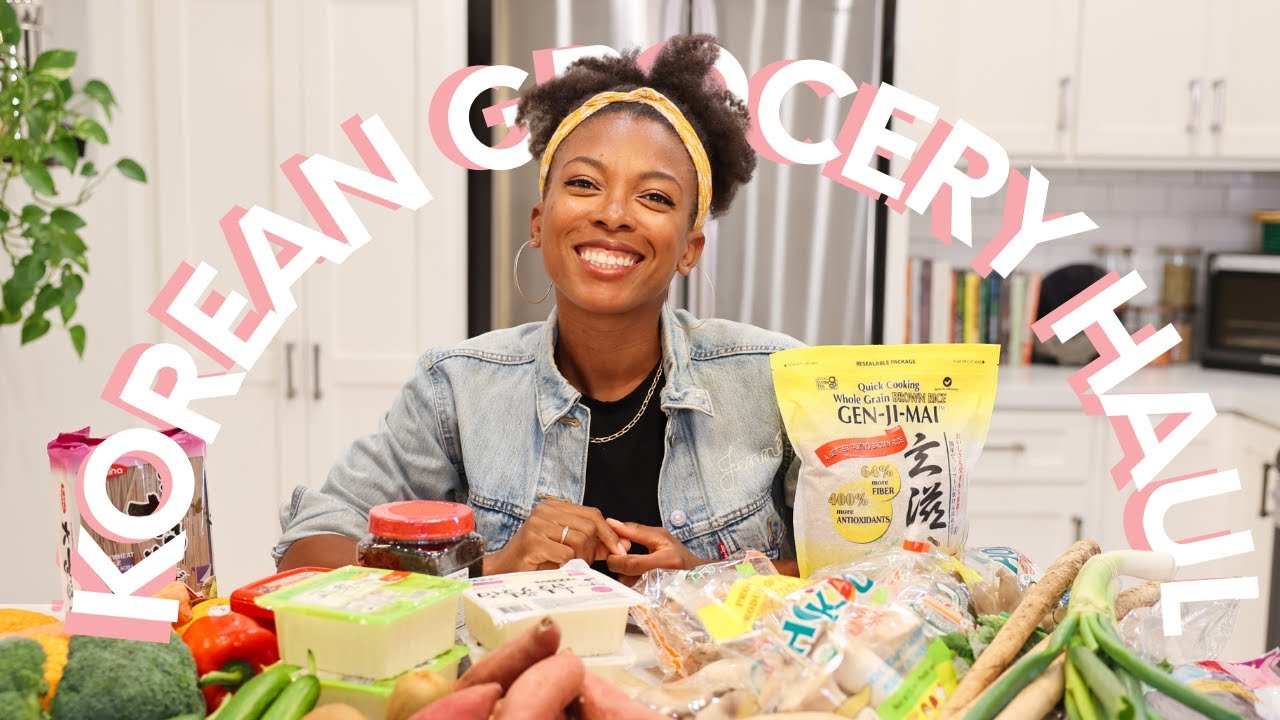 Korean Grocery Store Haul | VEGAN FOOD SHOPPING WITH ME