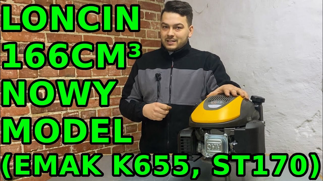Budowa silnika Loncin 166cm3 (Emak K655, STIGA ST170, AL-KO PRO 170, LONCIN LC1P65FE-2)
