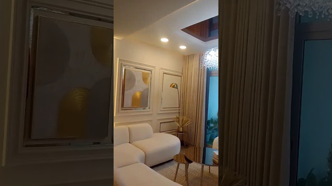 Dubai marina dec three bedroom hall best design complete work 14/8/2025