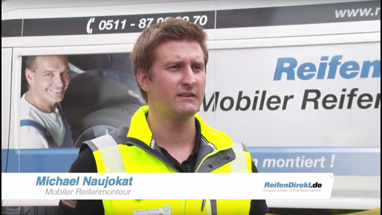 Service-Oase! Rollende Reifen-Werkstatt spart 1 Stunde Zeit