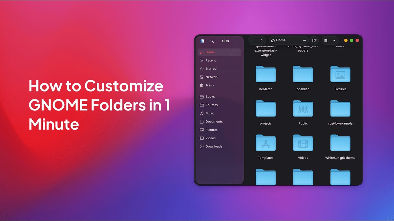Make your GNOME look better in 1 minute!