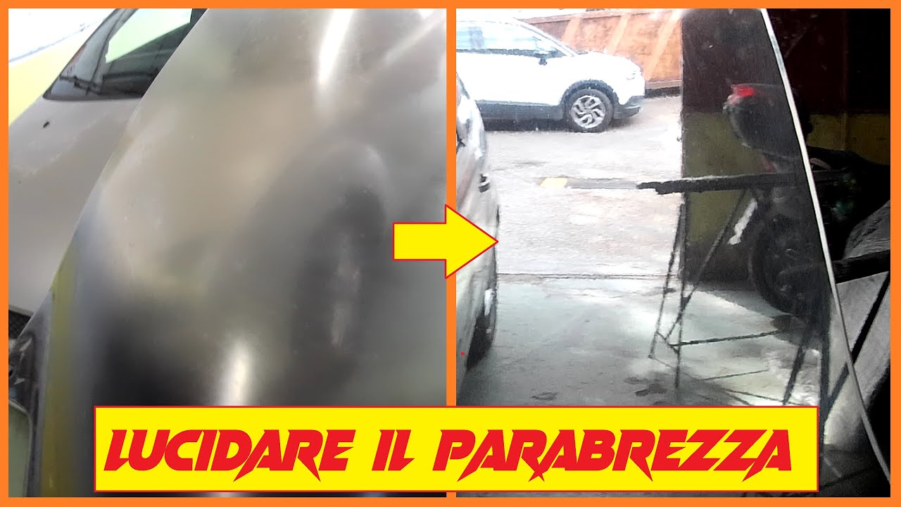 come lucidare il parabrezza moto e scooter