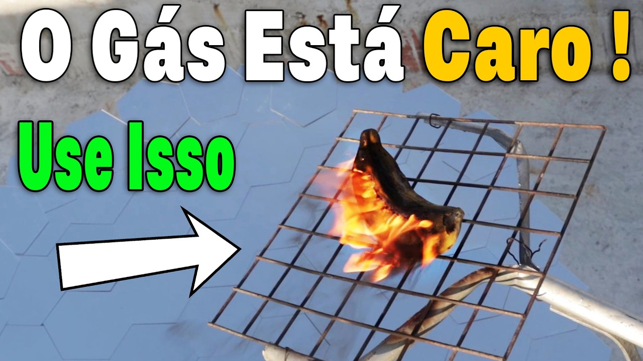 Chega de botijões de gás! Veja a Potência Do Fogão Solar Caseiro e Nunca Mais Compre Gás de Cozinha