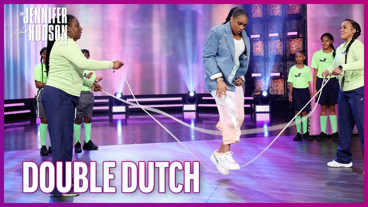Jennifer Hudson Does Double Dutch with Jumping Dreams