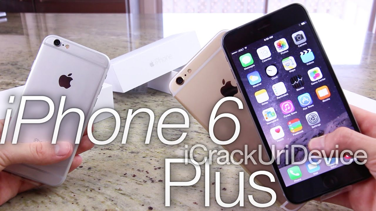 iPhone 6 Unboxing: iPhone 6 Plus vs iPhone 6 Review Comparison & Giveaway