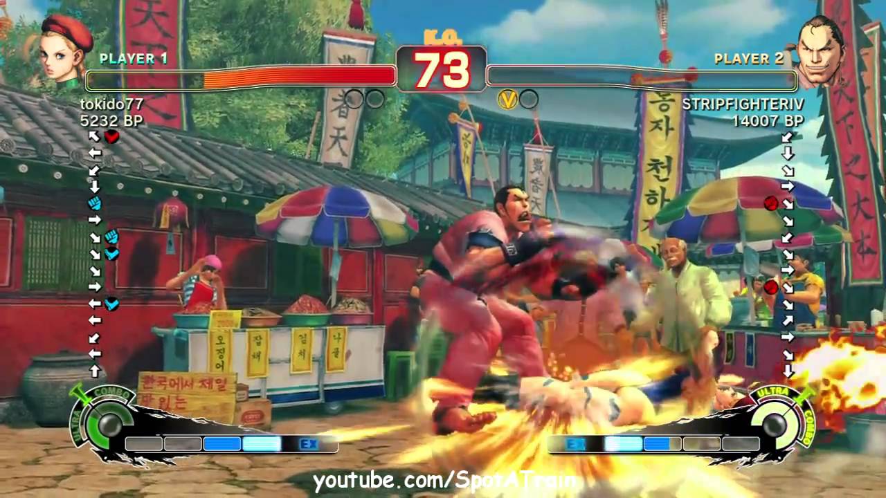 SSF4 - Tokido (Cammy) vs. STRIPFIGHTERIV (Dan)