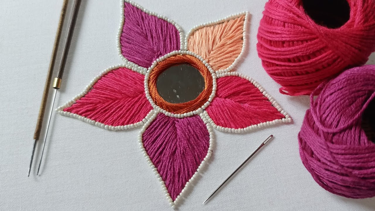 hand embroidery designs  hand workunique designKaise banaen
