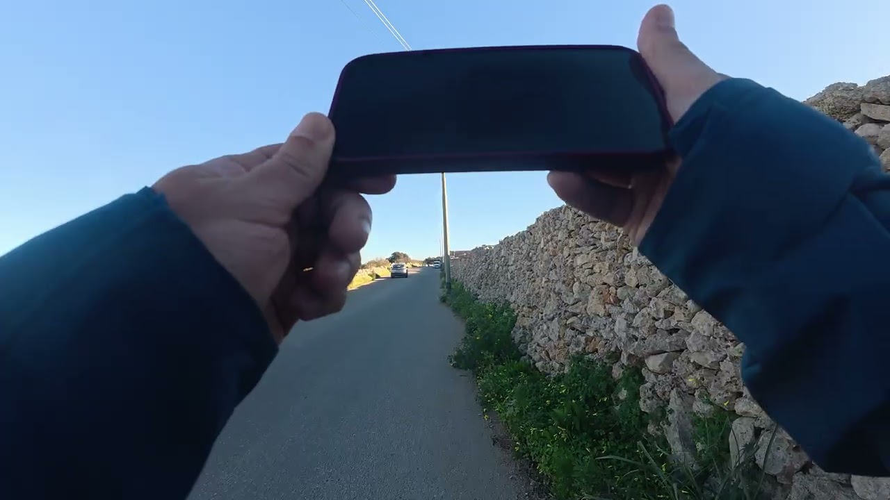 POV dji osmo action 5 pro - Malta Dingli Cliffs