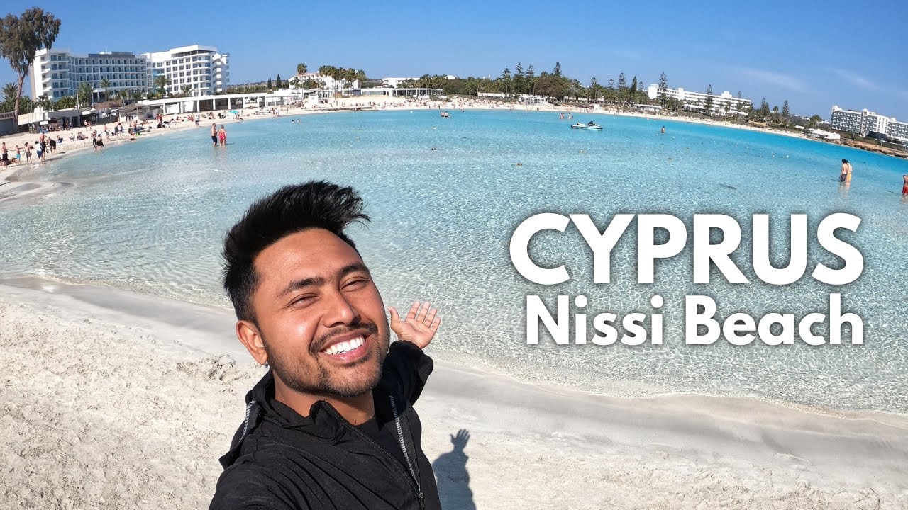 CYPRUS - This Nissi Blue Beach is Next Level😲
