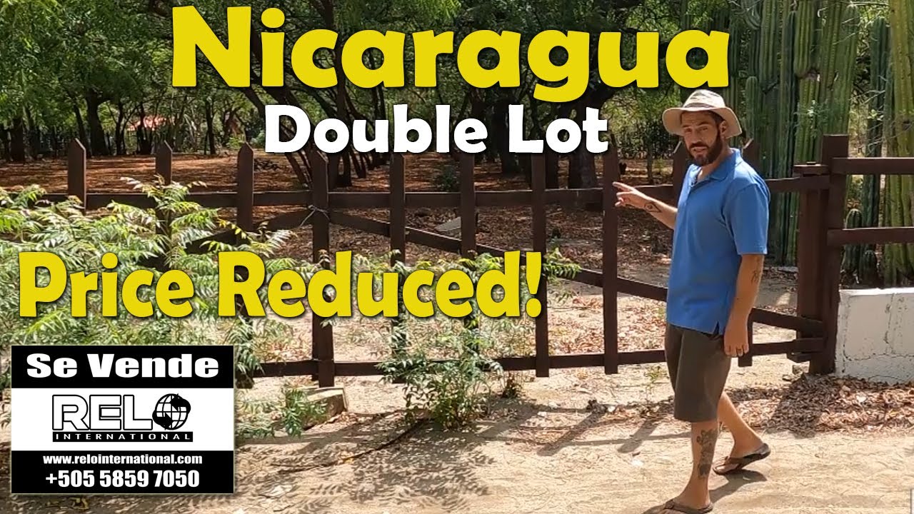 Nicaragua Big Lot at the Beach for sale in Playa San Diego