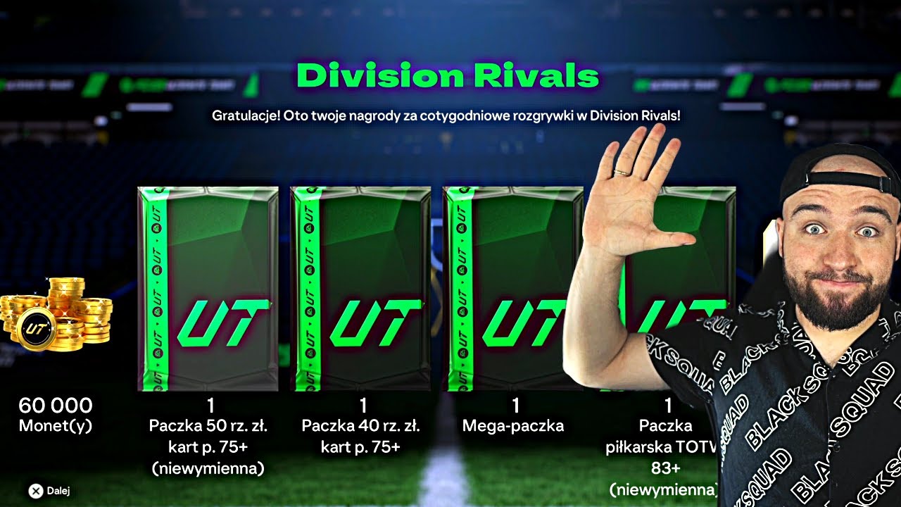 OTWORZYŁEM NIEWIARYGODNE NAGRODY za 1 LIGĘ w DIVISION RIVALS...