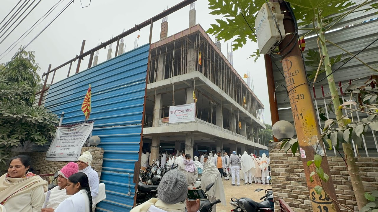 2025 SadBhawna Bhawan Annual Function during construction | Secret - 26 Brahma Kumaris Noida 