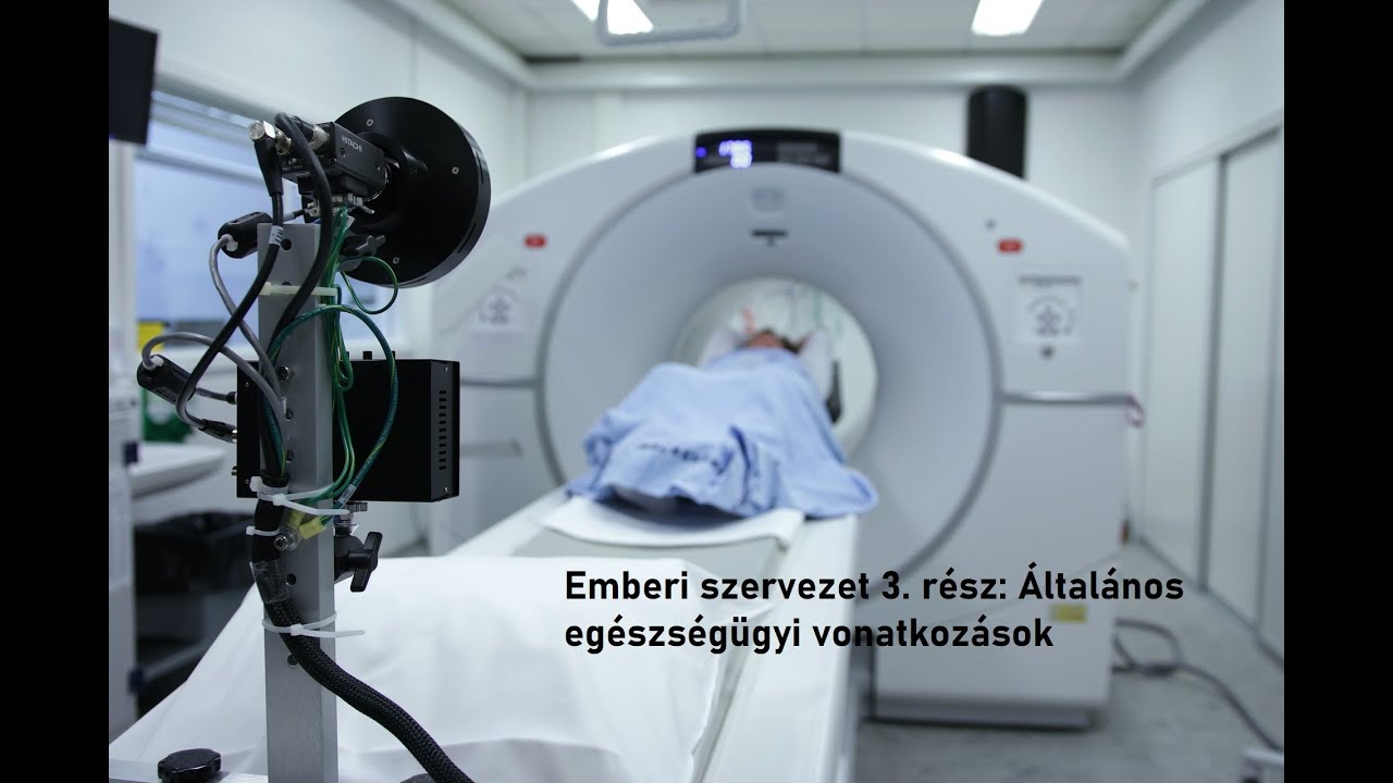 Emberi szervezet 3. rész: Általános egészségügyi vonatkozások