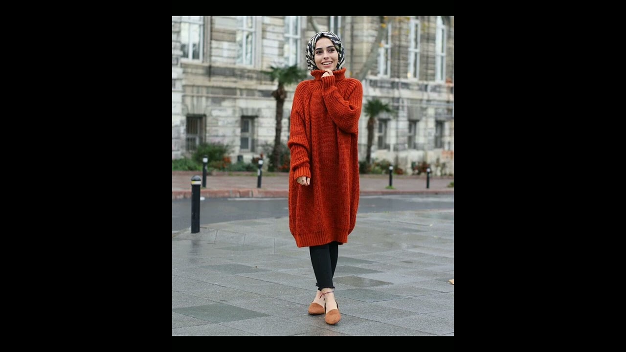 Winter wear for Muslim hijabi girls 💕