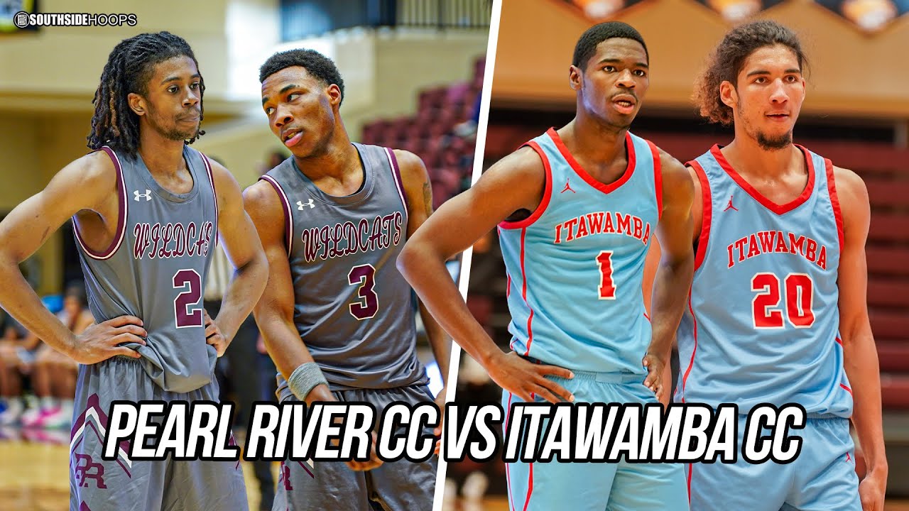 Sophomore D1 Prospects went at each other! Pearl River CC vs Itawamba CC Full Game Highlights
