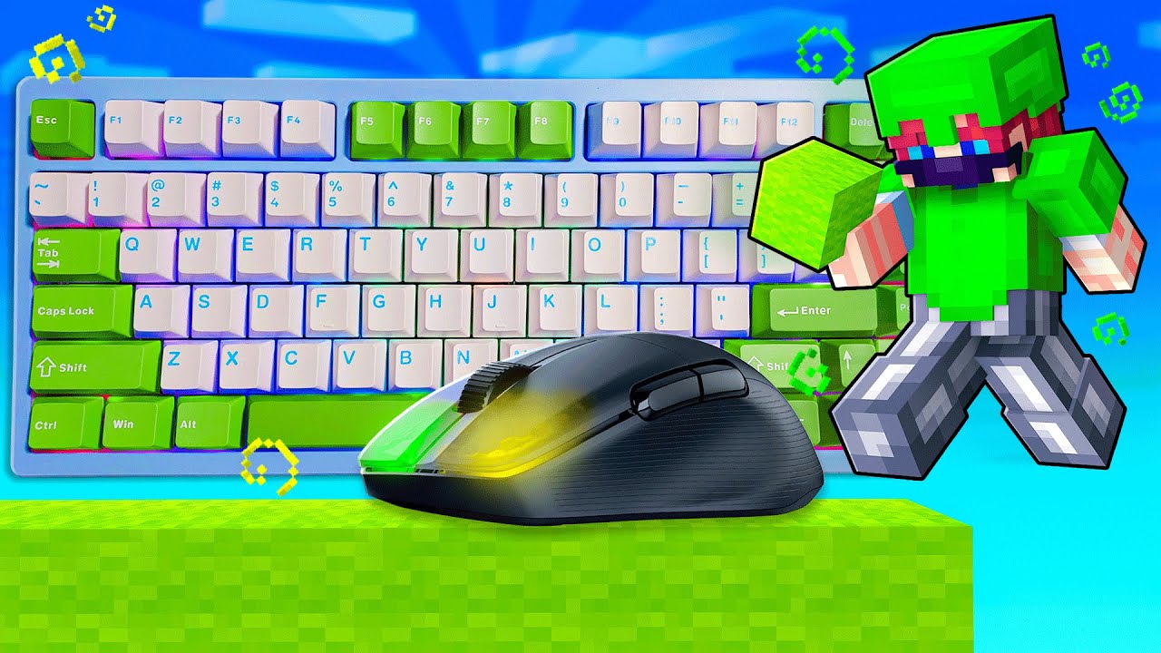 BedWars with #1 CLUTCHER – ASMR | Keyboard & Mouse Sounds