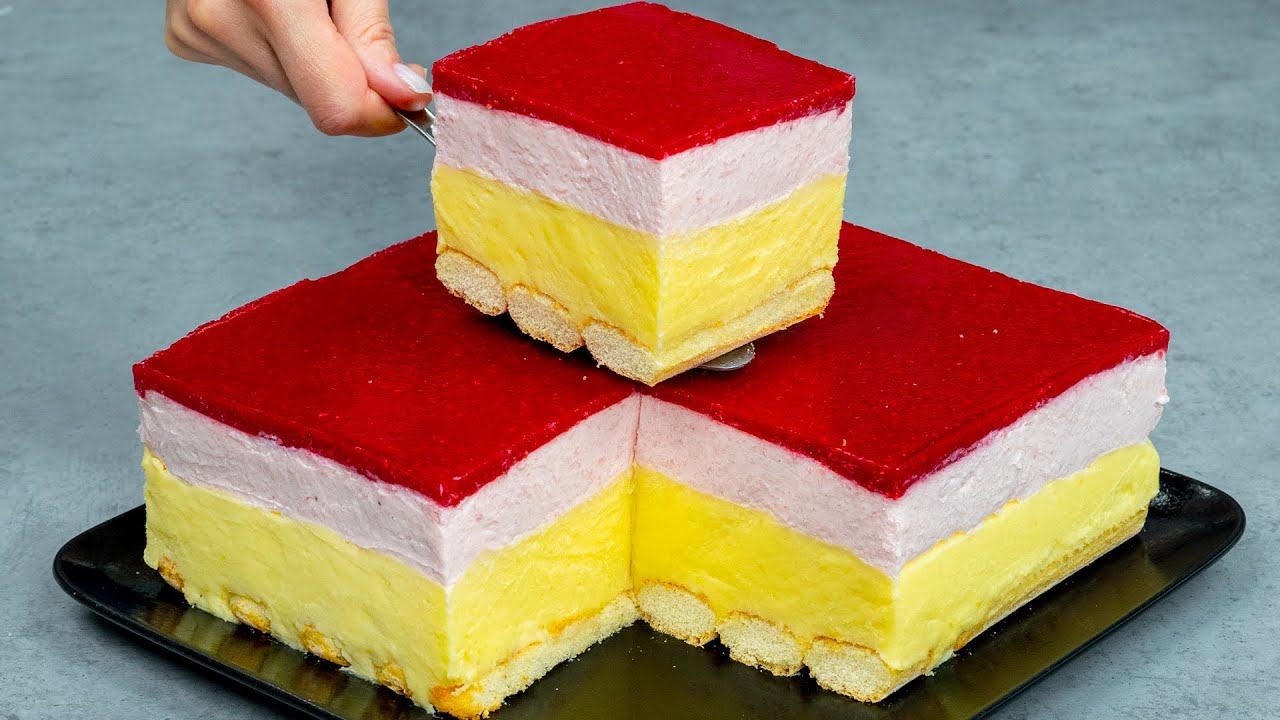 Не могу устоять перед этим вкусным десертом! Торт, который тает во рту!