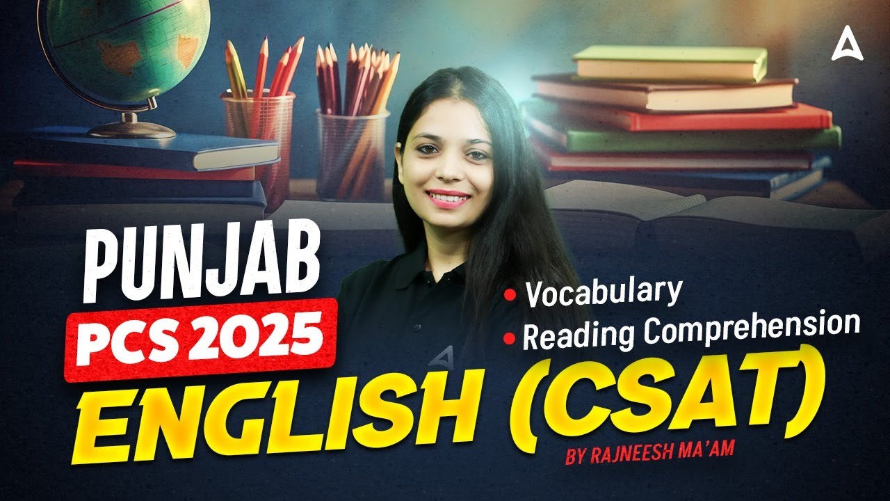 Punjab PCS 2025 | Punjab PCS CSAT English | Punjab PCS Preparation by By Rajneesh Ma&rsquo;am