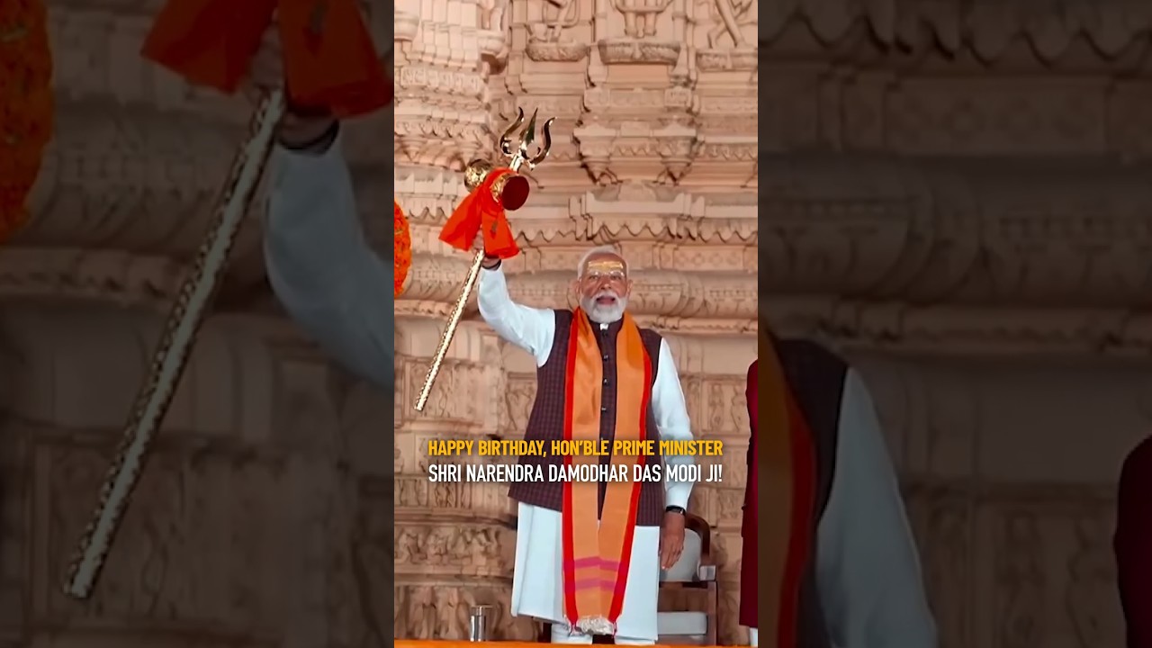 Happy Birthday, Hon&rsquo;ble Prime Minister Shri Narendra Damodardas Modi Ji! 🇮🇳#pmmodi #bjp